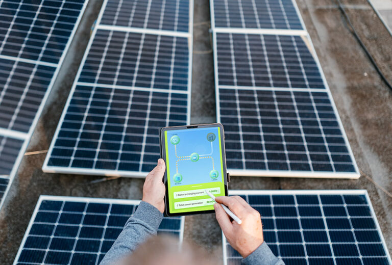 Diagnosi guasti fotovoltaico senza sopralluogo cagliari monitoraggio tablet