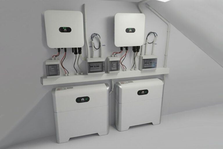 Inverter batterie accumulo huawei impianto solare