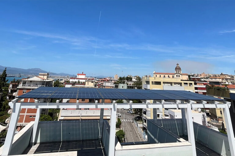 Impianto fotovoltaico messa a terra sicura cagliari